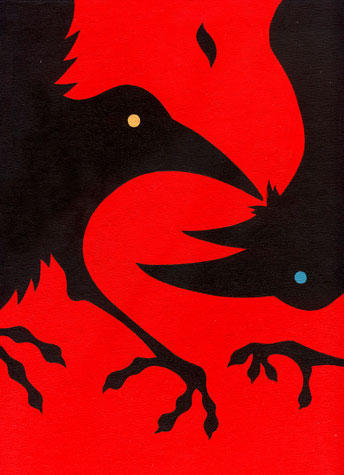 War, 24 x 18", acrylic on canvas, 2010