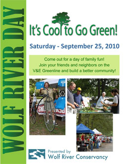 Wolf River Day: It’s Cool to Go Green